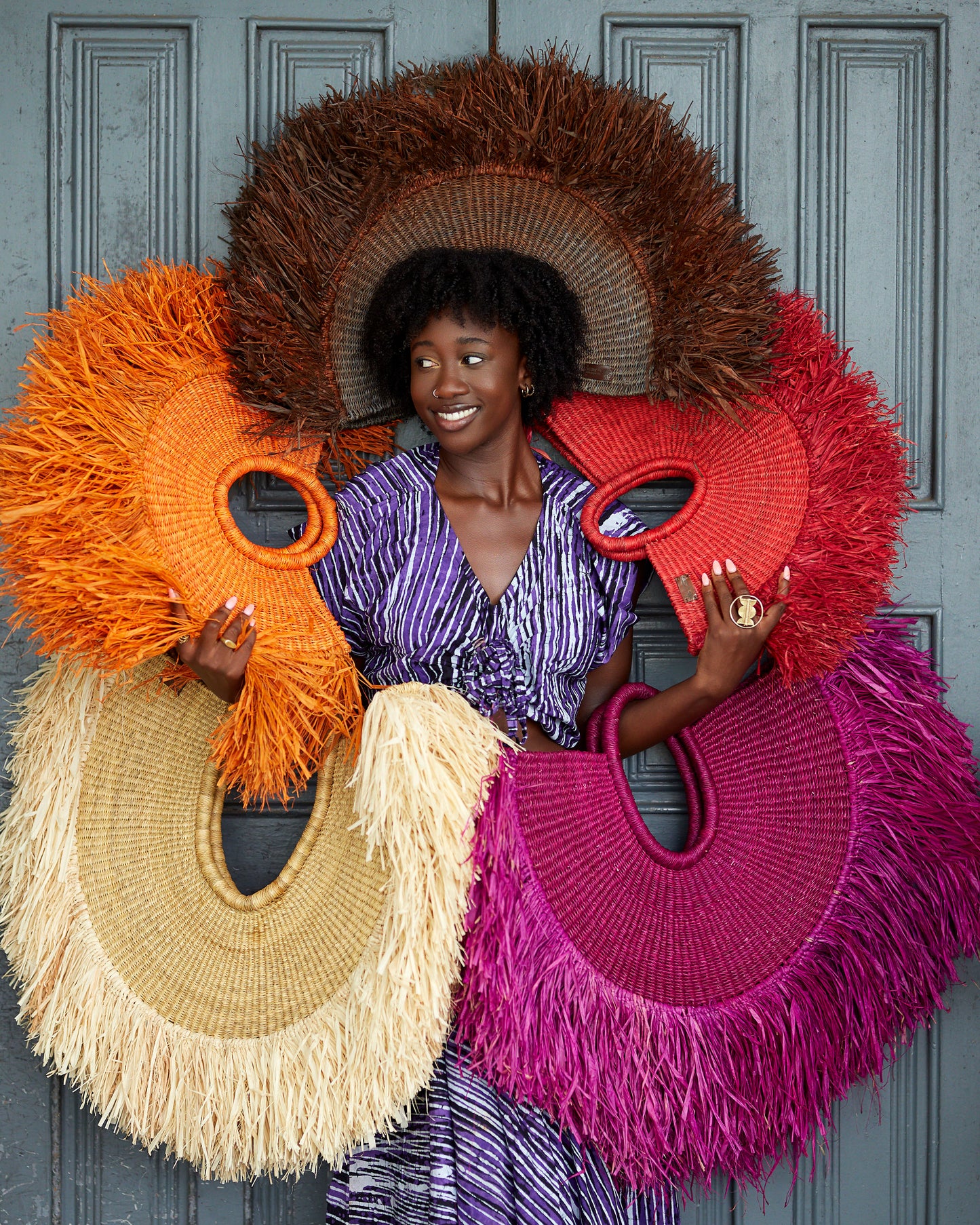 ZULU Hand Woven Beach Bag