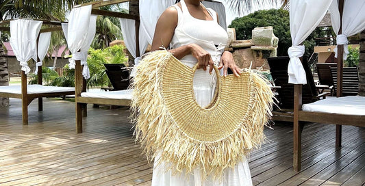 ZULU Hand Woven Beach Bag