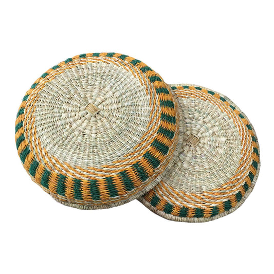 Nana natural woven tray