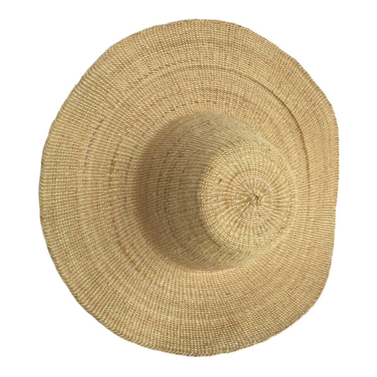 Chapeau de paille naturelle Nnaya