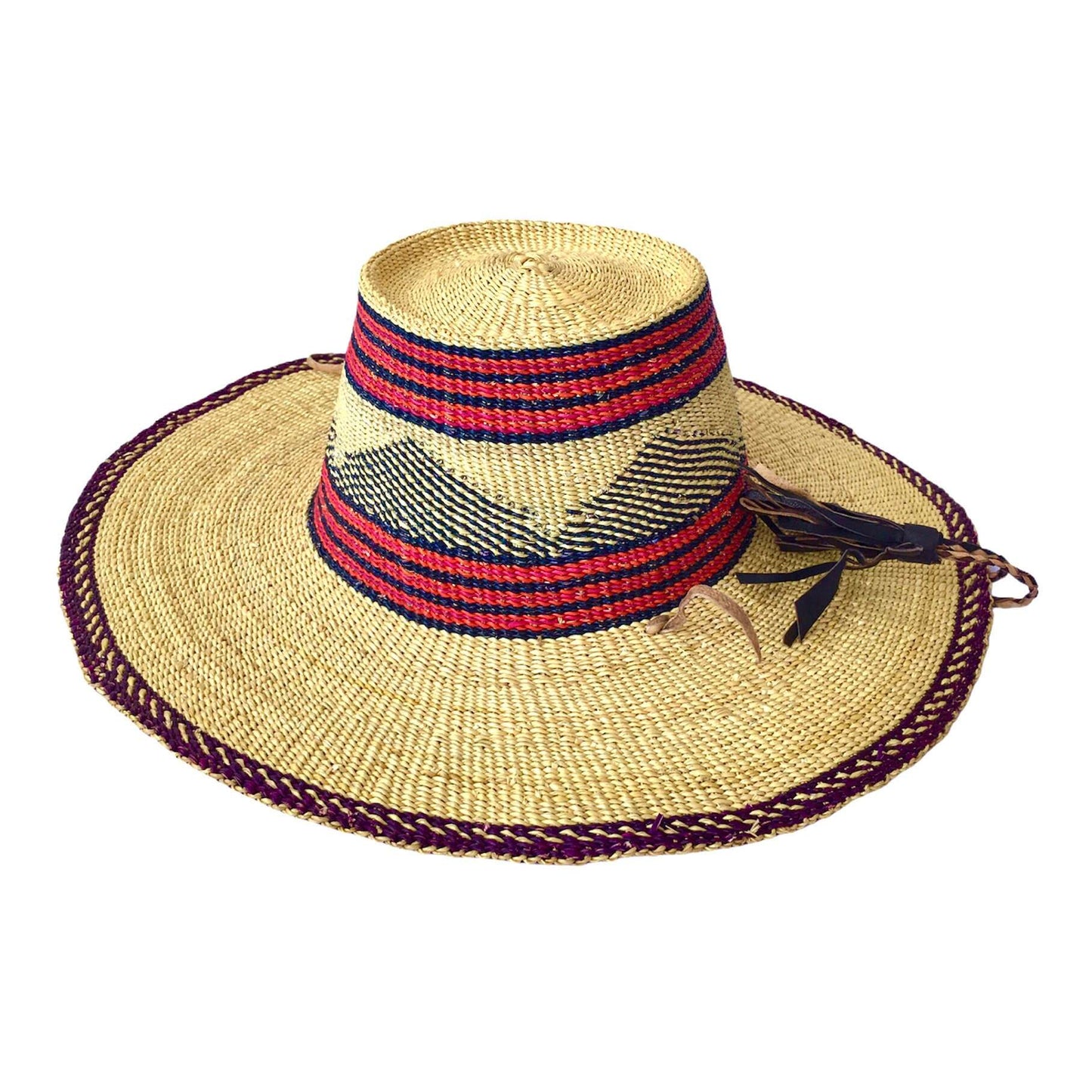 Simbi Pink Straw hat