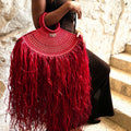 YAMA Long Fringe Purse