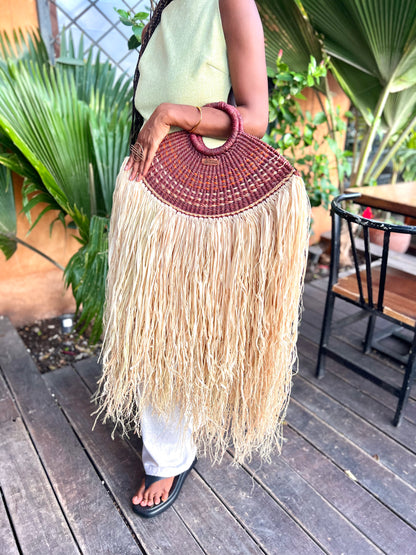 YAMA Long Fringe Purse