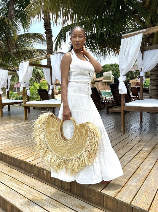 ZULU Hand Woven Beach Bag
