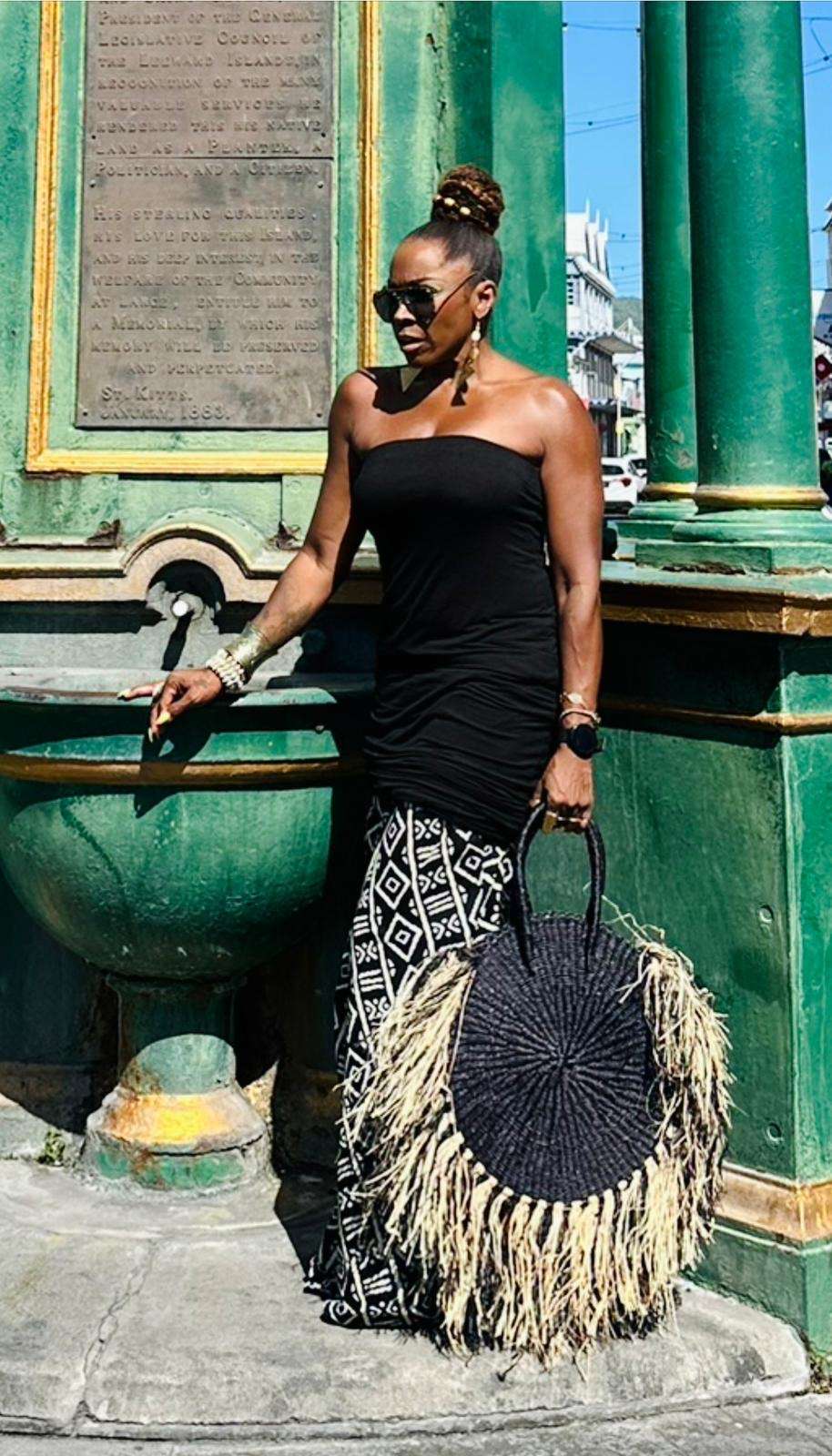 Wasawasa woven Beach Bag