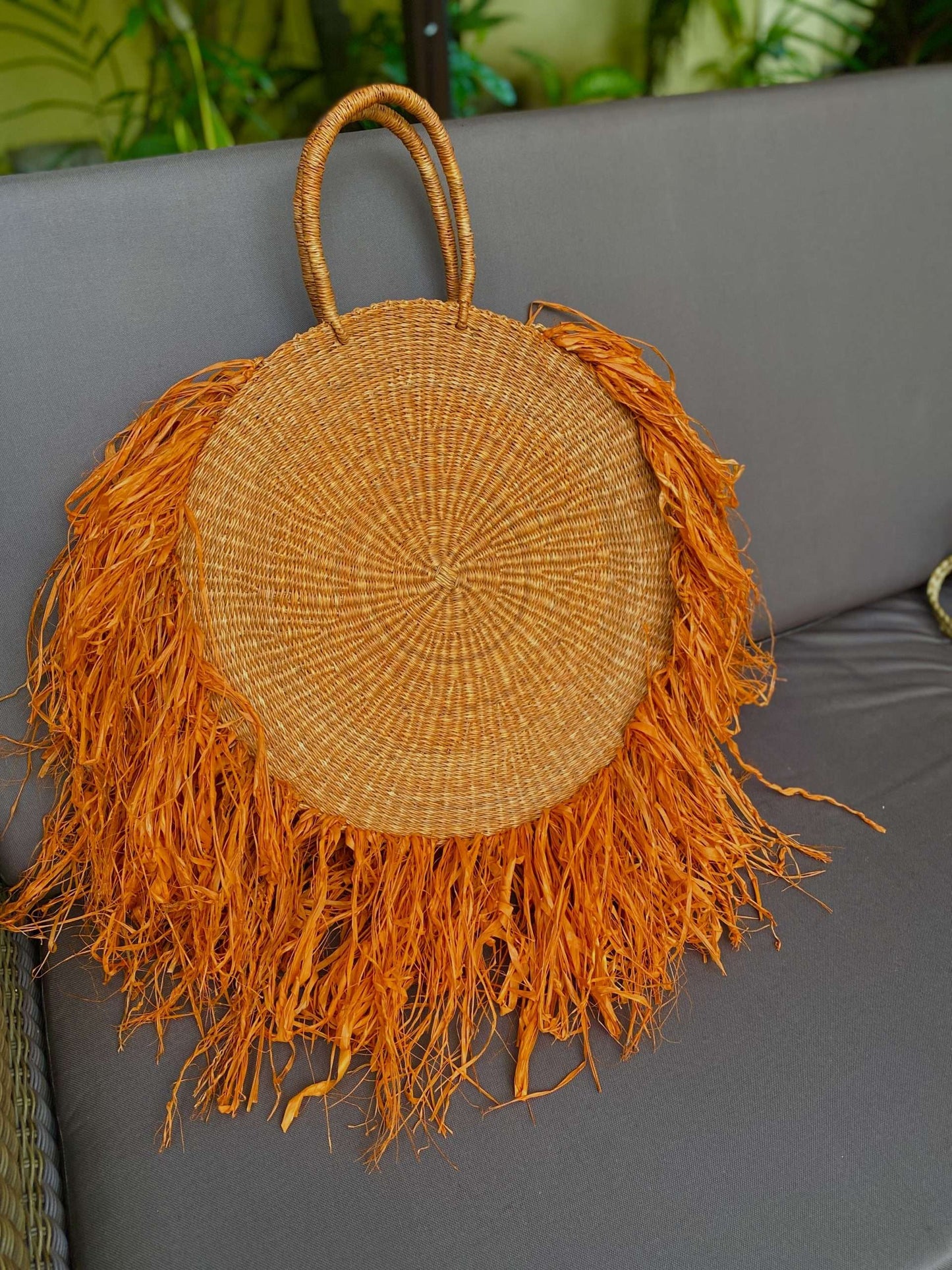 Wasawasa woven Beach Bag
